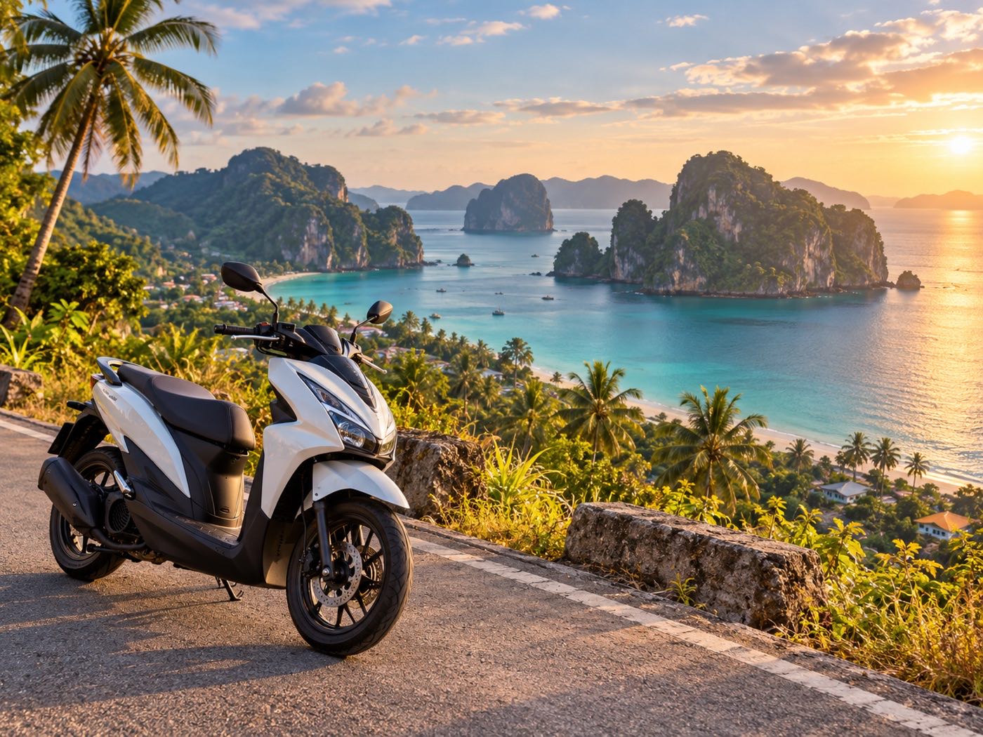 Mietroller in Phuket